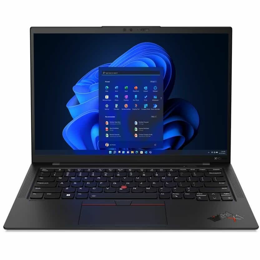 Товар Нутбук Lenovo ThinkPad X1 Carbon, W11 Pro, Deep Black, (21HM004GRT)