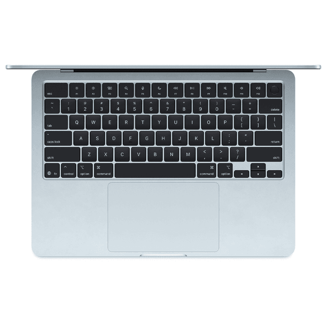 Товар Ноутбук Apple MacBook Air 15 2025 M4 16/512GB Sky Blue (MC7C4) английская раскладка
