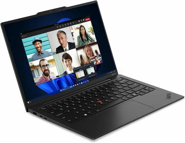 Товар Ноутбук 14" Lenovo ThinkPad X1 Carbon G12 черный Ultra 7-155U 32Gb/1Tb IntelGr W11Pro (21KDS07C00)