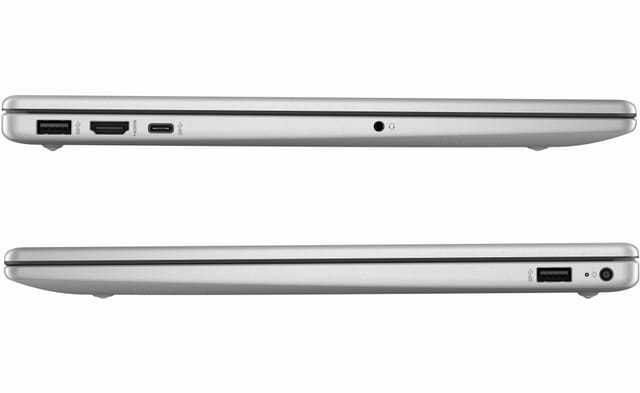 Товар Ноутбук HP 15-fc0164nia, 15.6", IPS, AMD Ryzen 5 7520U, LPDDR5 16ГБ, SSD 512ГБ, AMD Radeon 610M, серебристый (ba5k8ea)