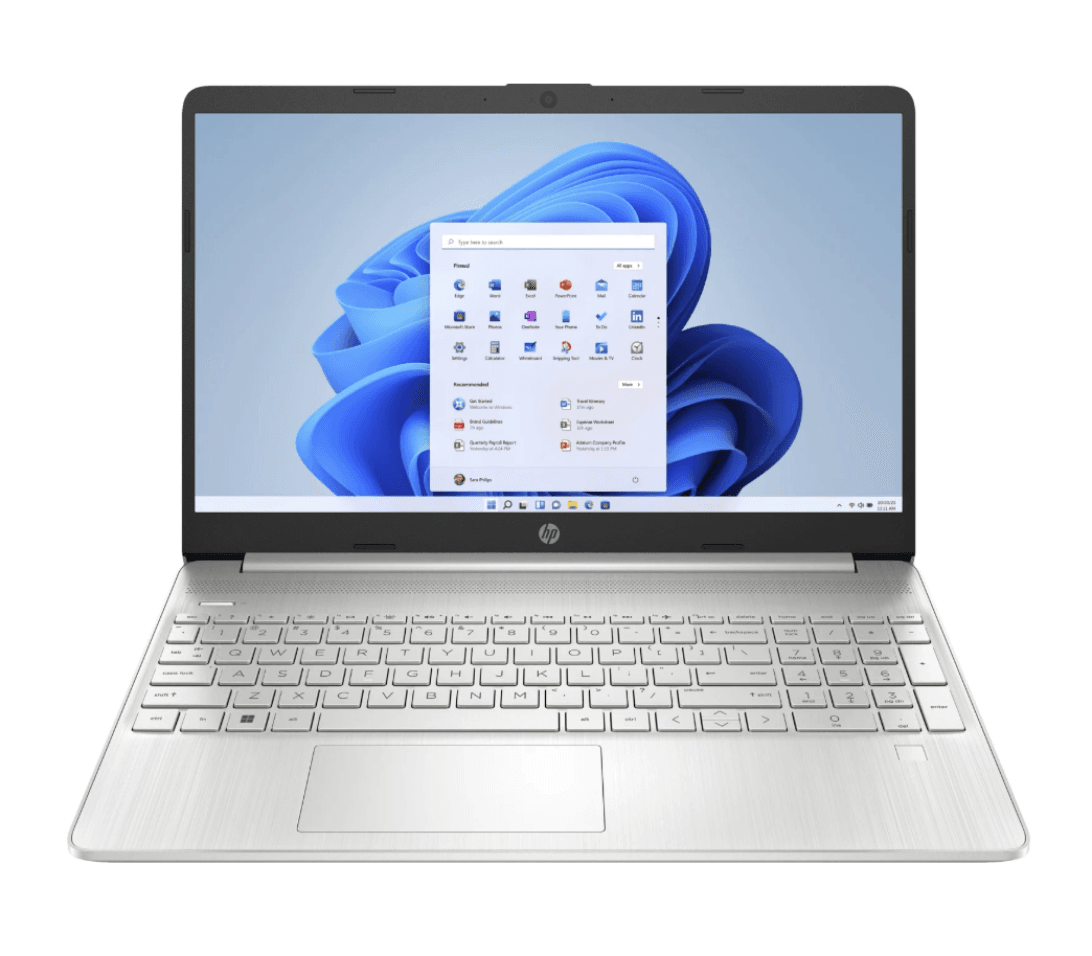 Товар Ноутбук 15,6" HP 15-dy5073dx, серебристый, 16ГБ/512ГБ, Intel Iris Xe Graphics, Windows 11 Home 8L708UA