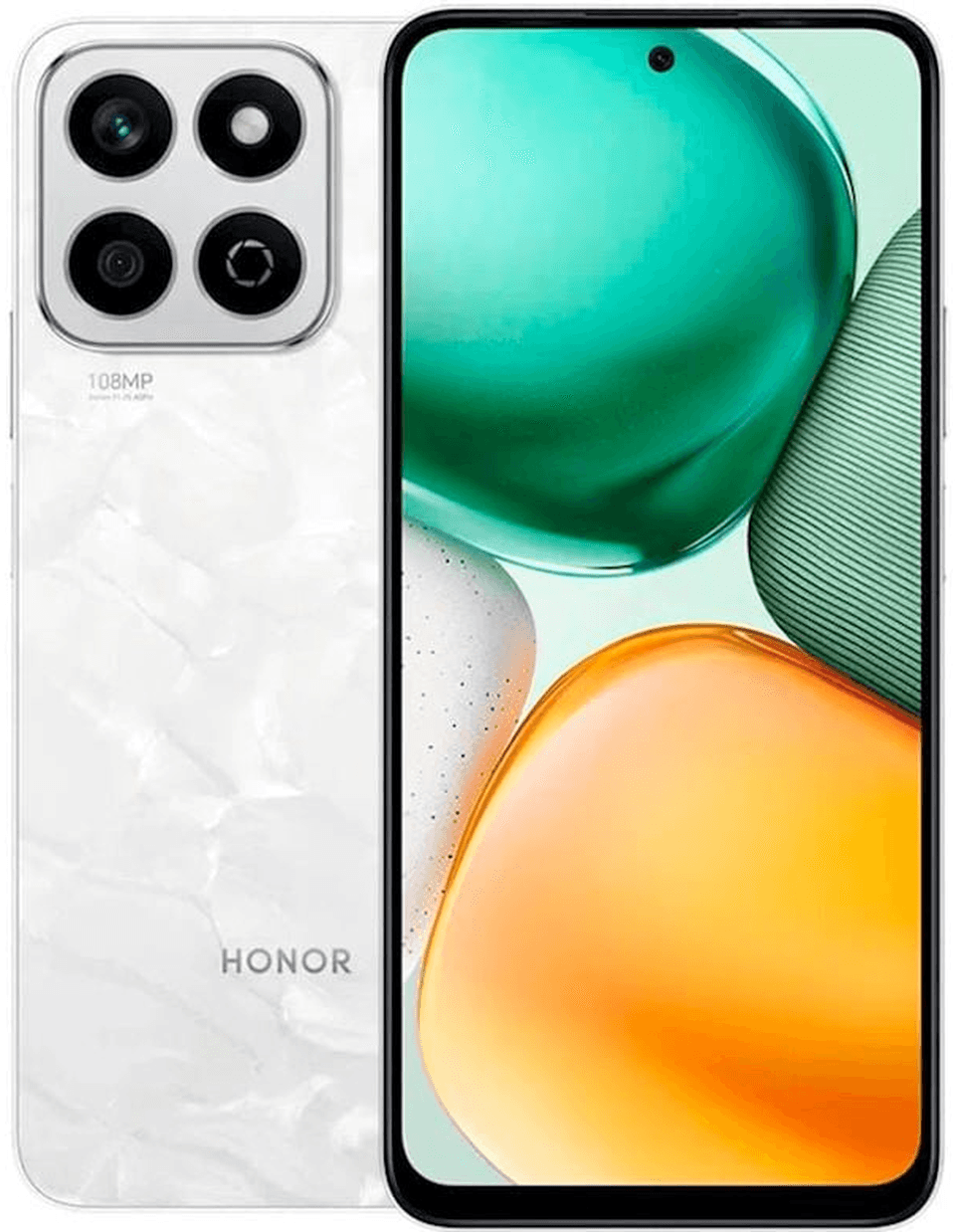 Товар Смартфон Honor X7c 8/256Gb, Dual nanoSIM, NFC, White (лунный белый) RU