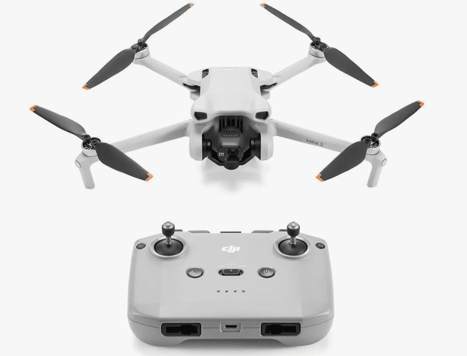Товар Квадрокоптер DJI RC-N1 Mini 3, 12 MP, 4К, складной, пульт ДУ RC-N1, камера, 31 мин.