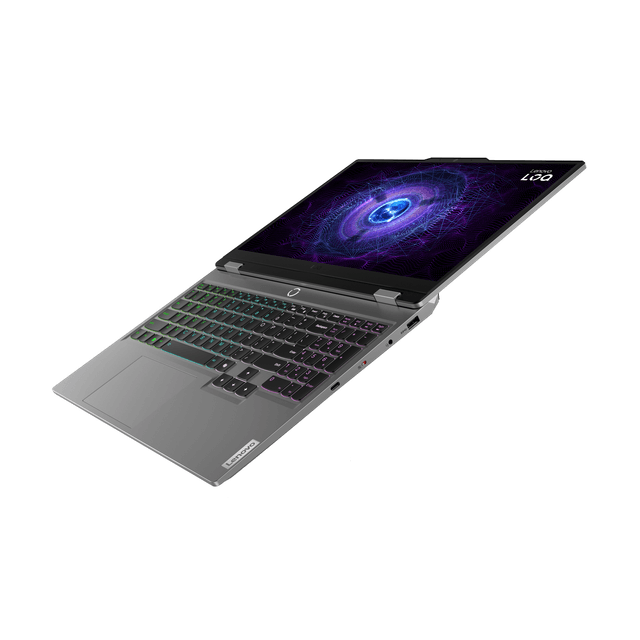 Товар Ноутбук Lenovo LOQ 15IAX9 15.6" i5-12450HX/24GB/SSD512GB/RTX 4060 8GB/Backlit/DOS/Luna Grey (83GS00EKRK)