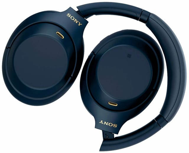 Товар Беспроводные наушники Sony WH-1000XM4 накладные Global, blue синий