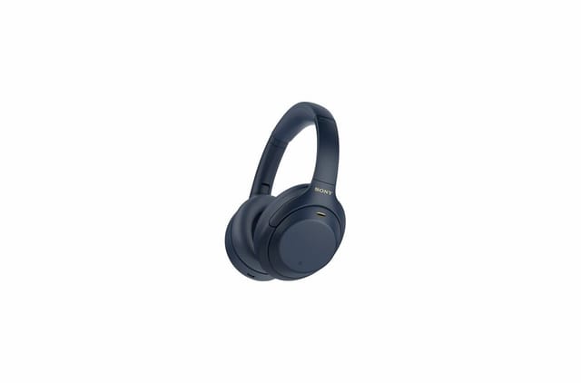 Товар Беспроводные наушники Sony WH-1000XM4 накладные Global, blue синий