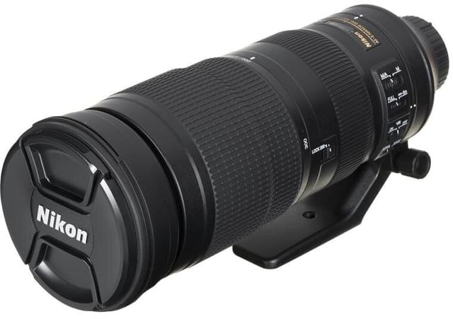 Товар Супер телескопический зум-объектив Nikon 200-500mm f/5.6E ED VR AF-S Nikkor, черный