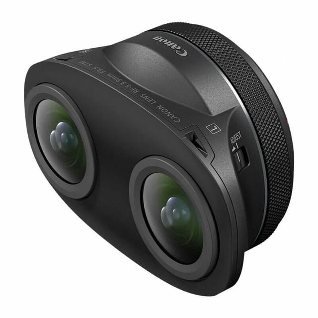 Товар Объектив CANON RF-S 3.9 MM F3.5 STM DUAL FISHEYE, черный, широкоугольный