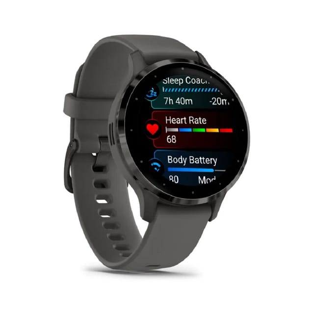 Товар Часы Garmin Venu 3S серый с темно-серым безелем 010-02785-00