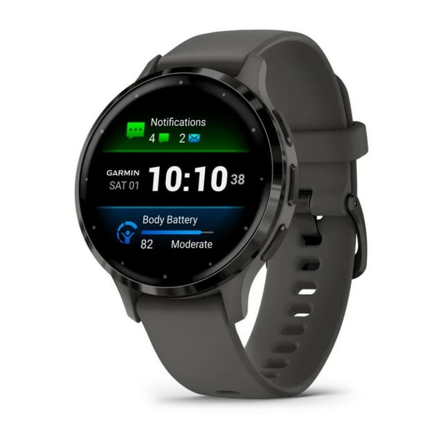 Товар Часы Garmin Venu 3S серый с темно-серым безелем 010-02785-00