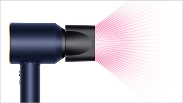 Товар Фен Dyson Supersonic HD15 Prussian Blue/Copper, с кейсом, KR (наша вилка)