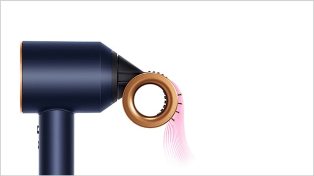 Товар Фен Dyson Supersonic HD15 Prussian Blue/Copper, с кейсом, KR (наша вилка)