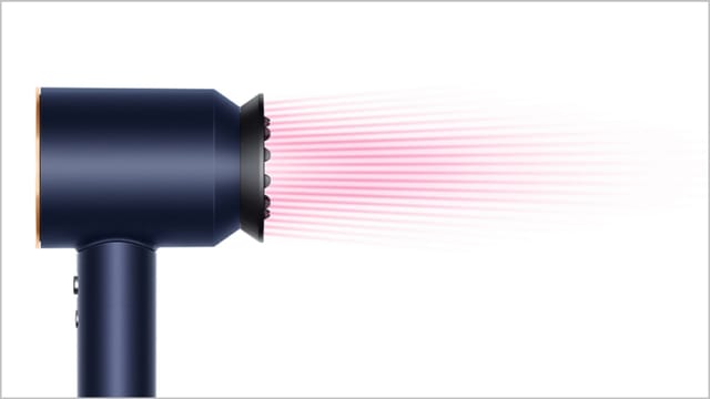 Товар Фен Dyson Supersonic HD15 Prussian Blue/Copper, с кейсом, KR (наша вилка)