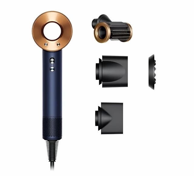Товар Фен Dyson Supersonic HD15 Prussian Blue/Copper, с кейсом, KR (наша вилка)