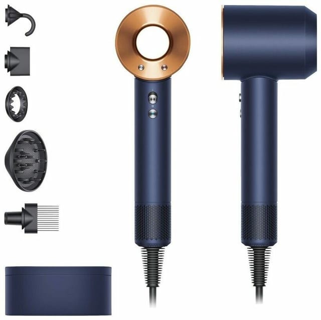 Товар Фен Dyson Hair Dryer HD07 Prussian Blue Copper Gift Edition( с кейсом) / Дайсон / Берлинская Лазурь & Медь EU наша вилка