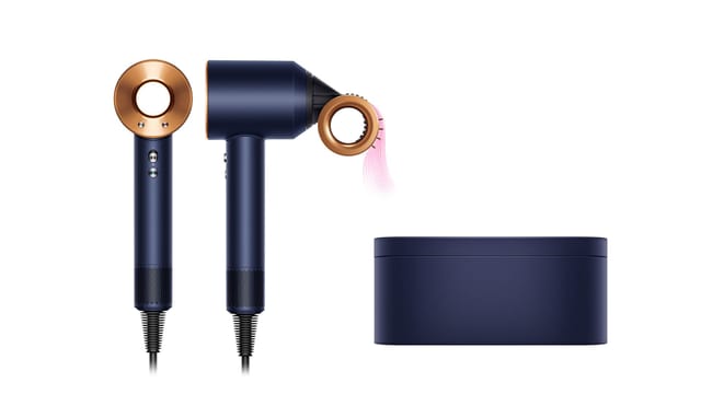 Товар Фен Dyson Supersonic HD15 Prussian Blue/Copper, с кейсом, KR (наша вилка)