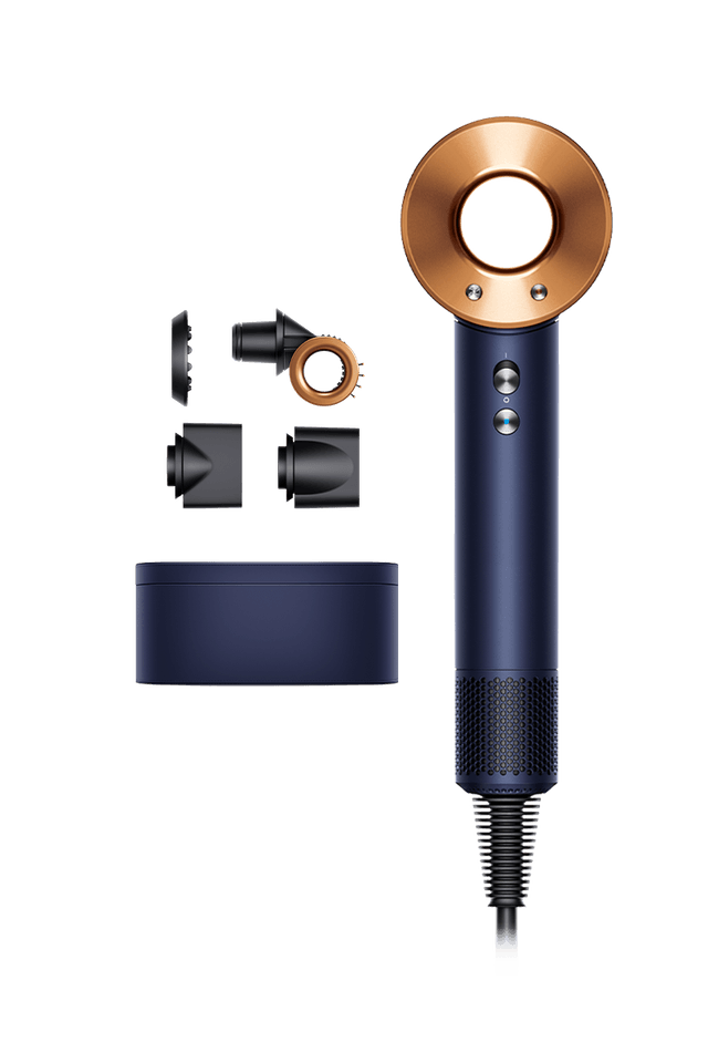 Товар Фен Dyson Supersonic HD15 Prussian Blue/Copper, с кейсом, KR (наша вилка)