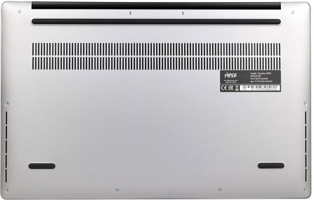 Товар Ноутбук 15.6" IPS FHD HIPER OFFICE HLP silver (Core i5 1235U/8Gb/256Gb SSD/VGA int/noOS) (H1574O582DM)