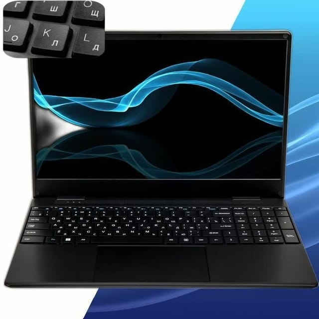 Товар Ноутбук HIPER Workbook 15, Win 11 Pro, черный (U26-15FII3100R8S2WPG)